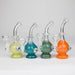 6" Bent neck bong with decoration-Color Assorted Other Shaped Bong Bongzie Smokes