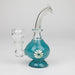 6" Bent neck bong with decoration-Color Assorted Other Shaped Bong Bongzie Smokes