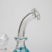 6" Bent neck bong with decoration-Color Assorted Other Shaped Bong Bongzie Smokes