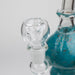 6" Bent neck bong with decoration-Color Assorted Other Shaped Bong Bongzie Smokes