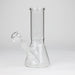 8" Clear Beaker Bong Beaker Bong Bongzie Smokes