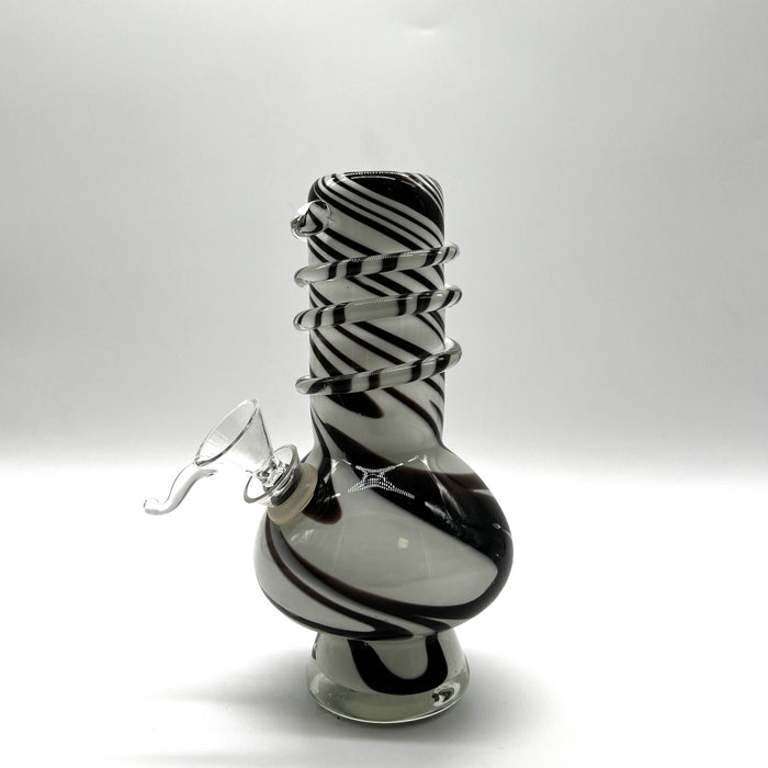 Soft Glass 6 " Assorted Colors and design Glass Bong NIBO Distribution