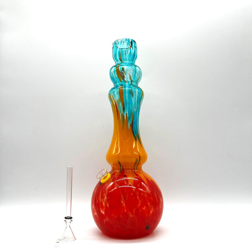 Soft Glass 12 " Assorted Colors and design Bongs NIBO Distribution