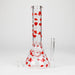10" Glass Bong With Happy Valentine's Day Design Glass Bong 777 Smoke