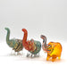 4" Elephant shape insideout pipe Glass Hand Pipe NIBO Distribution