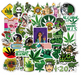 50pcs Assorted Cannabis Design Stickers Gadget Every Weekend Option O