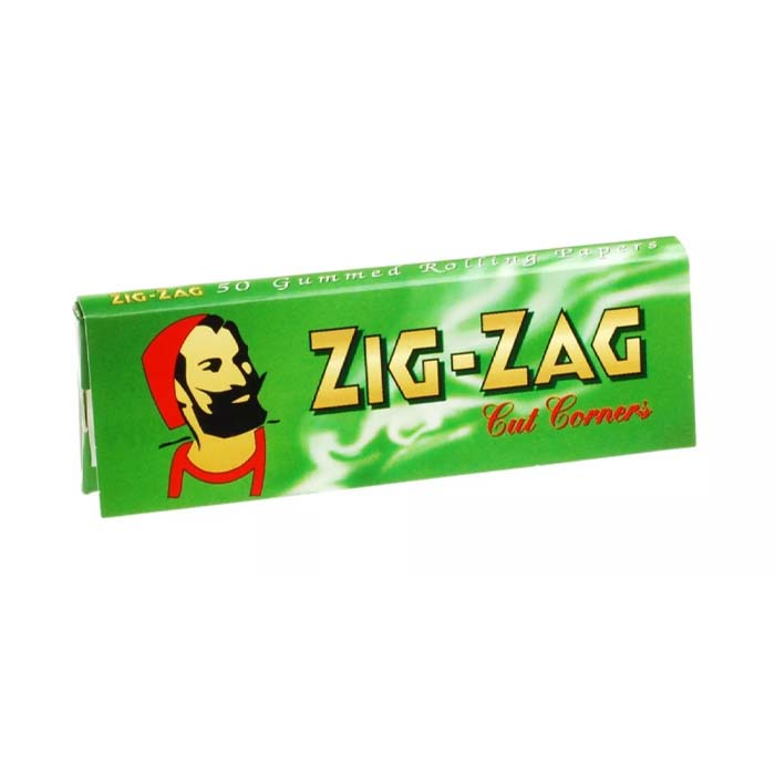 Zig Zag Green Single Cigarette Papers - 100ct ROLLING PAPER Super Supplys Inc