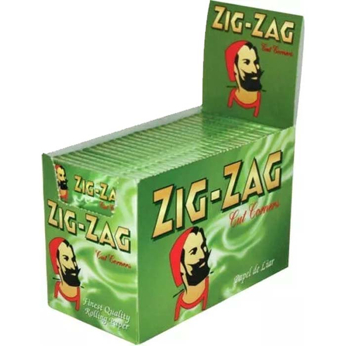 Zig Zag Green Single Cigarette Papers - 100ct ROLLING PAPER Super Supplys Inc