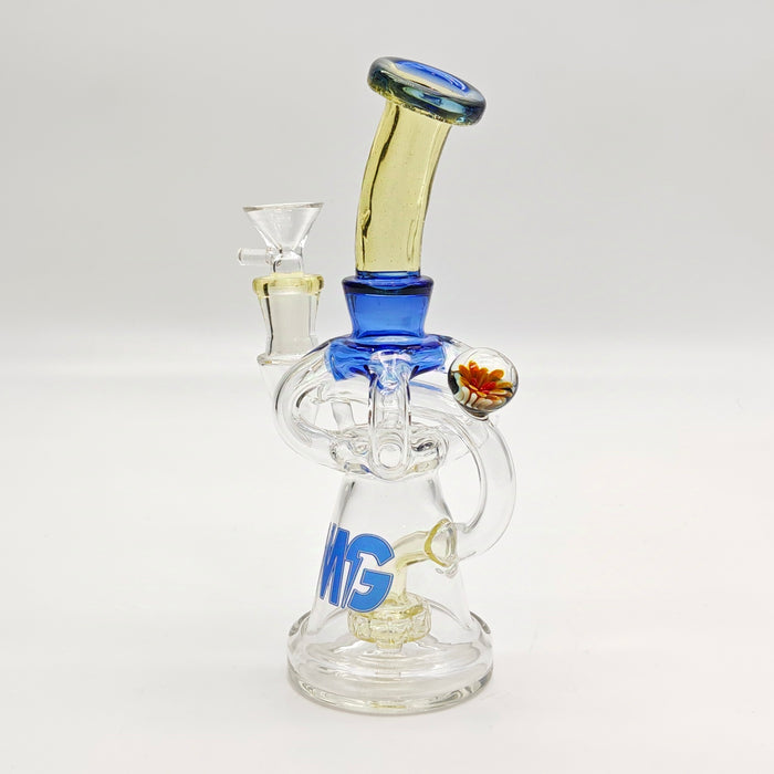 8.5" Flower Rig Glass Rig Super Supplys Inc A