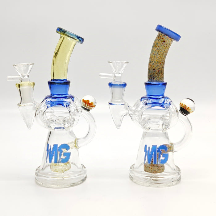 8.5" Flower Rig Glass Rig Super Supplys Inc