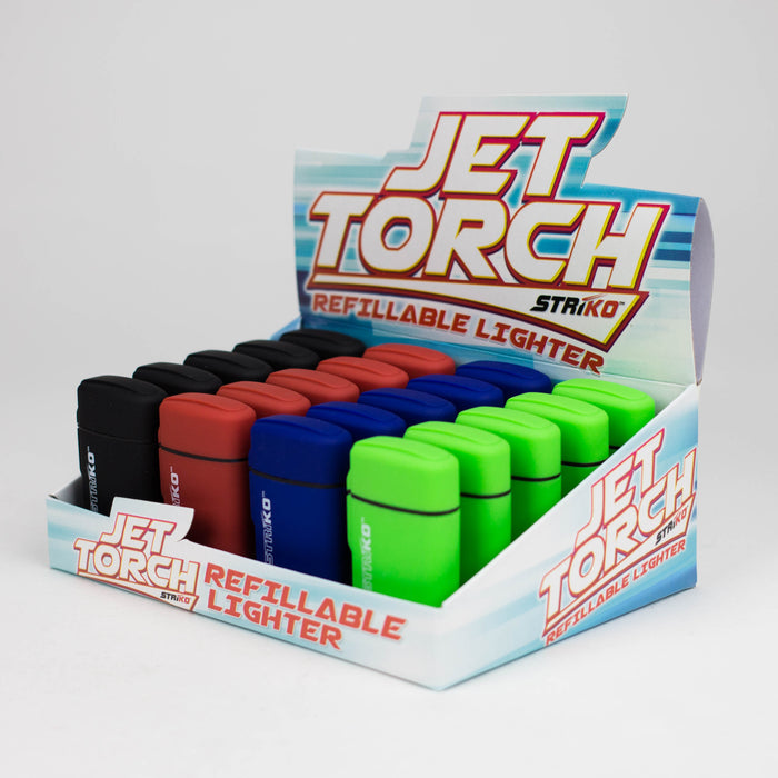 StriKo | Single Jet Torch Ligher Display of 20 [LT-UB-122] Torch BB Canada