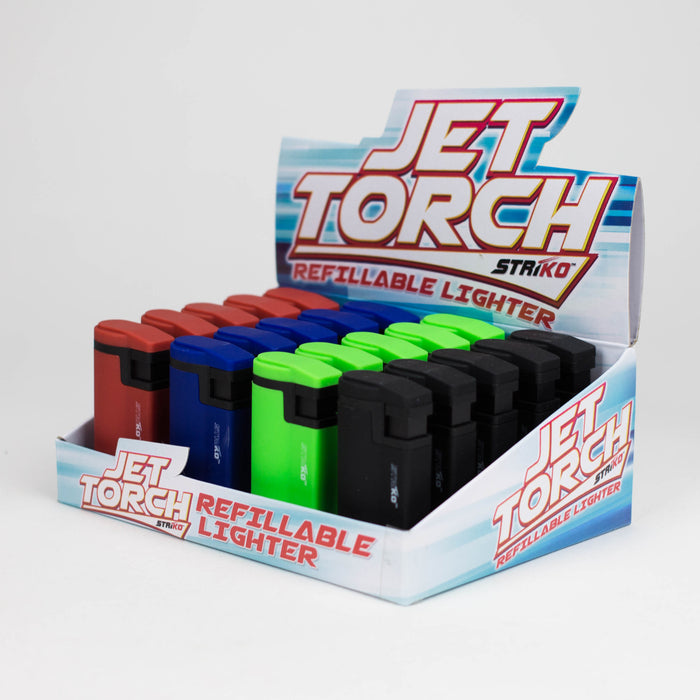 StriKo | Single Jet Torch Ligher Display of 20 [LT-UB-124] Torch BB Canada