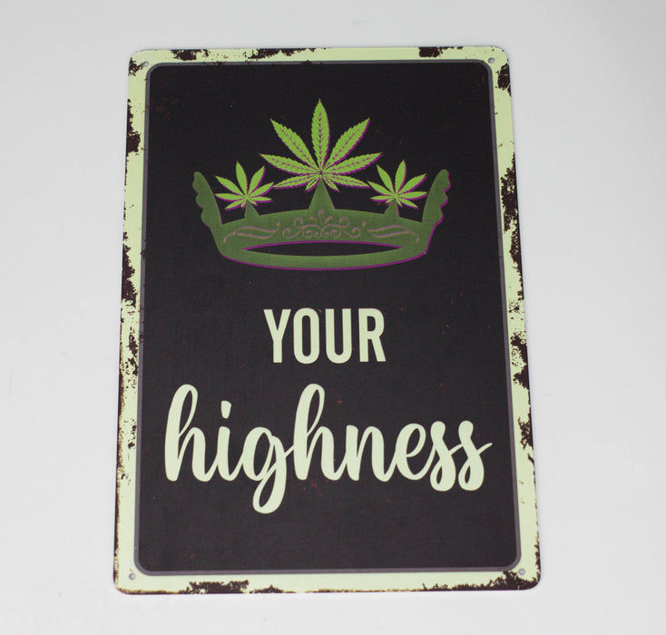 TRIM QUEEN | 420 VINTAGE SIGN New Designs Flag · Sign · Deco Trim Queen YOUR HIGHNESS