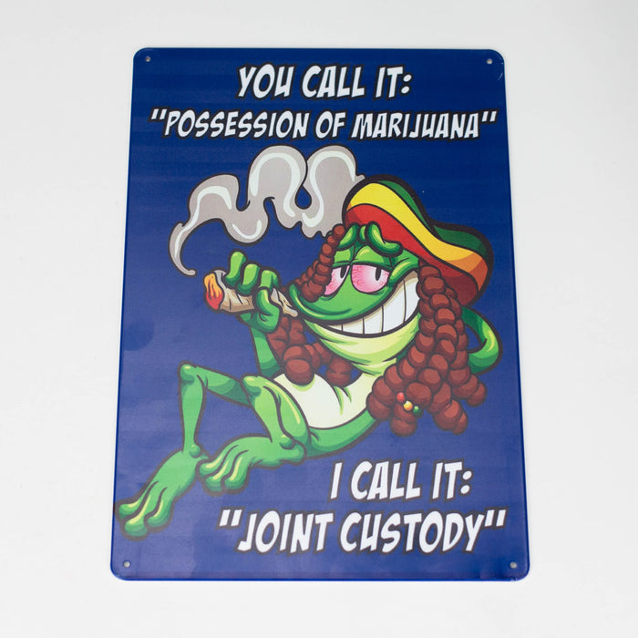 TRIM QUEEN | 420 VINTAGE SIGN New Designs Flag · Sign · Deco Trim Queen I CALL IT JOINT CUSTODY