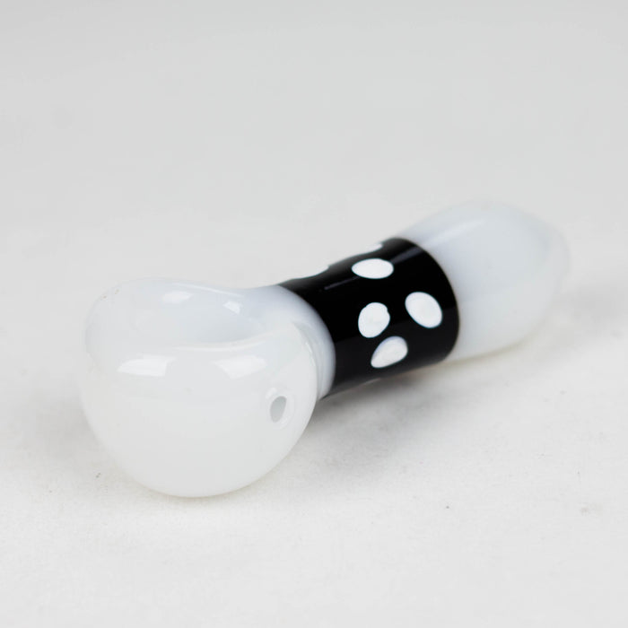 4" Glass Hand Pipes Box of 21 [SMKJ-103] Glass Hand Pipe Canadian Distributor