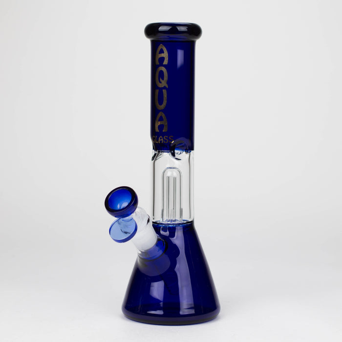 AQUA | 10″ Glass Bong with Percolator & Bowl [B2] – Box of 12 Glass Bong Canadian Distributor