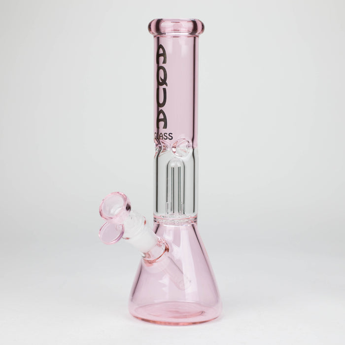 AQUA | 10″ Glass Bong with Percolator & Bowl [B2] – Box of 12 Glass Bong Canadian Distributor