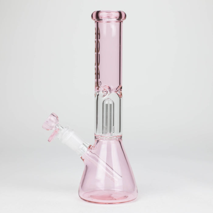 AQUA | 10″ Glass Bong with Percolator & Bowl [B2] – Box of 12 Glass Bong Canadian Distributor