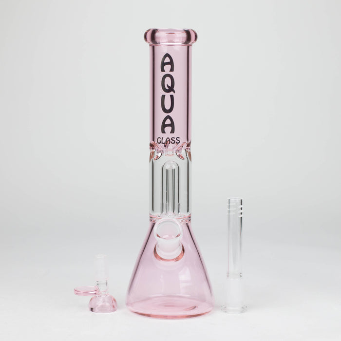 AQUA | 10″ Glass Bong with Percolator & Bowl [B2] – Box of 12 Glass Bong Canadian Distributor