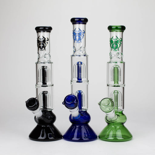 Xtreme | 13" Glass Bong with Bowl [AK839] – Box of 12 Bongs Canadian Distributor