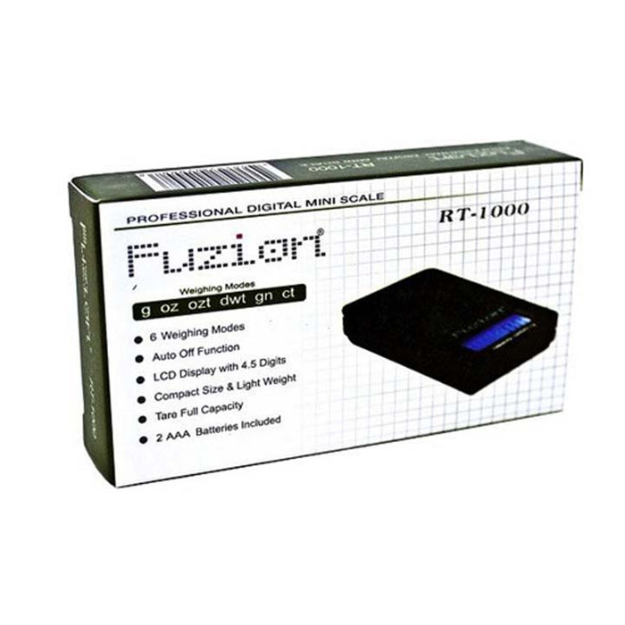 Fuzion RT-500*0.1g Digital Weighing Scale Scale Super Supplys Inc