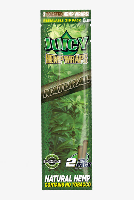 Juicy Hemp Wraps Leaf Wrap NIBO Distribution Natural