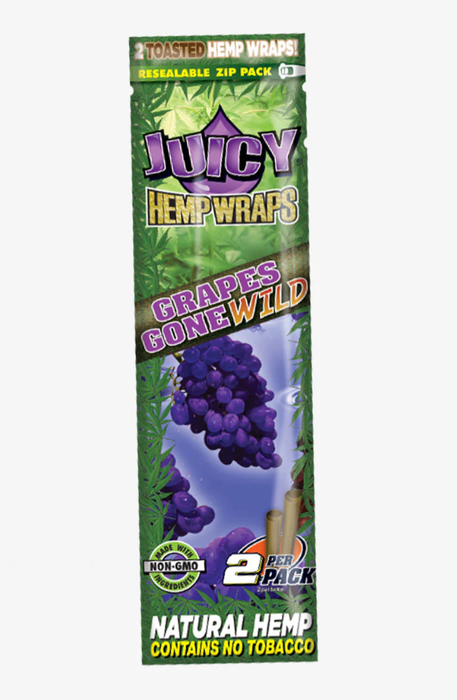 Juicy Hemp Wraps Leaf Wrap NIBO Distribution Grape Gone Wild