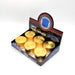 Gold Grinder 63mm 4 parts Box of 6 Display Pack NIBO Distribution