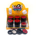 Spider Black Metal Grinder 52mm 4 parts Box of 12 Display NIBO Distribution