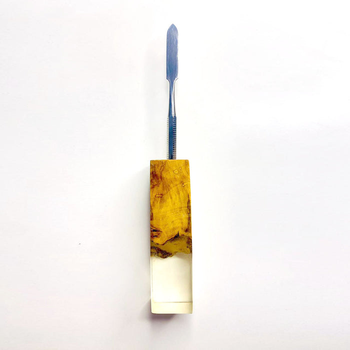 VOW | Olive wood epoxy dabber -Type A Bongs Accessories Variety Olive Wood Transparent