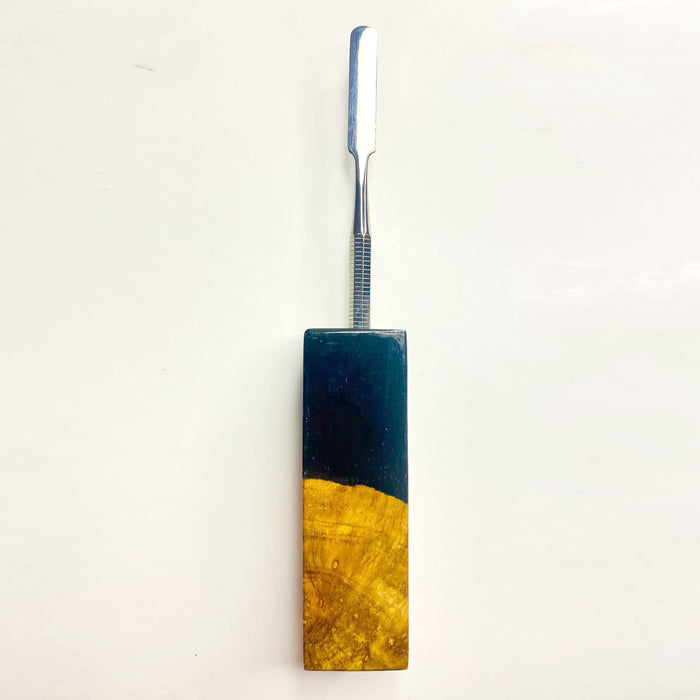 VOW | Olive wood epoxy dabber -Type A Bongs Accessories Variety Olive Wood Black