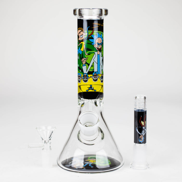 7.5" 4mm R&M Design Beaker Bong [PIP876] Glass Bong NIBO Distribution