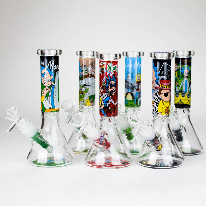 7.5" 4mm R&M Design Beaker Bong [PIP876] Glass Bong NIBO Distribution