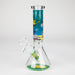 7.5" 4mm Cartoon Design Beaker Bong [PIP877] Glass Bong NIBO Distribution Design B