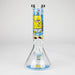 7.5" 4mm Cartoon Design Beaker Bong [PIP877] Glass Bong NIBO Distribution