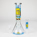 7.5" 4mm Cartoon Design Beaker Bong [PIP877] Glass Bong NIBO Distribution