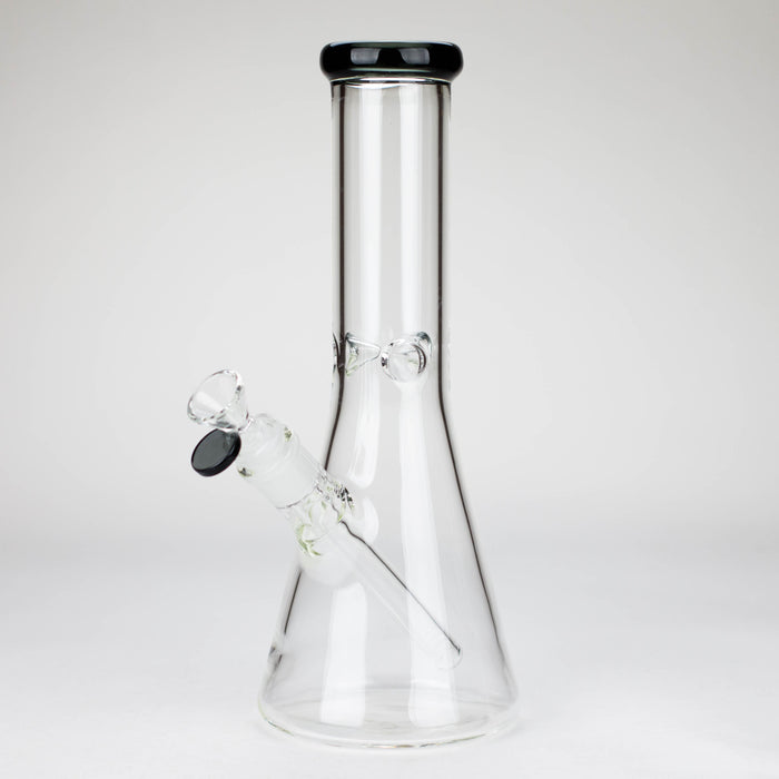 HIT | 12" - 9mm Thick Glass Water Pipe [HIT706] Glass Bong NIBO Distribution Grey