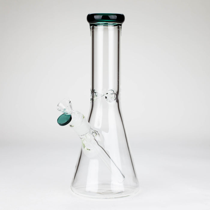 HIT | 12" - 9mm Thick Glass Water Pipe [HIT706] Glass Bong NIBO Distribution Teal