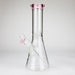 HIT | 12" - 9mm Thick Glass Water Pipe [HIT706] Glass Bong NIBO Distribution Pink