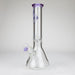 HIT | 14" - 9mm Thick Glass Water Pipe [HIT703] Glass Bong NIBO Distribution Purple
