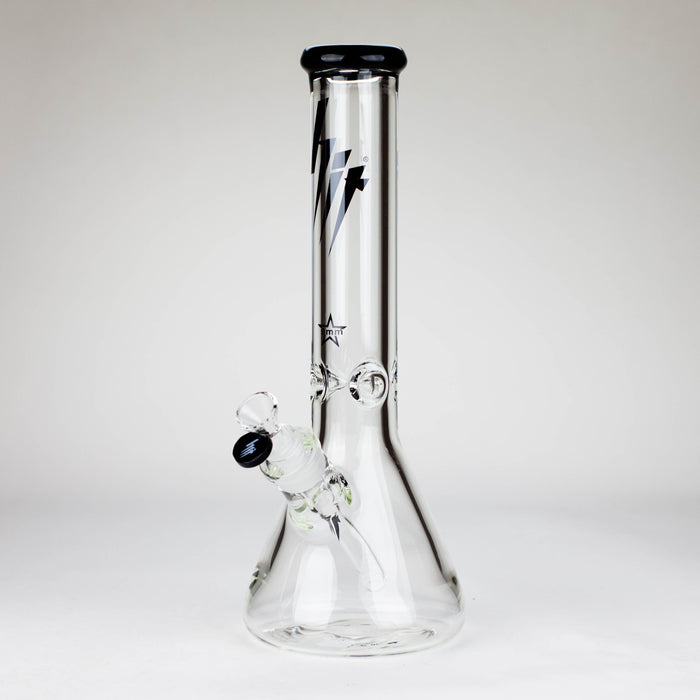 HIT | 14" - 9mm Thick Glass Water Pipe [HIT703] Glass Bong NIBO Distribution Black