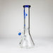 HIT | 14" - 9mm Thick Glass Water Pipe [HIT703] Glass Bong NIBO Distribution Blue