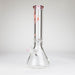 HIT | 14" - 9mm Thick Glass Water Pipe [HIT703] Glass Bong NIBO Distribution Pink