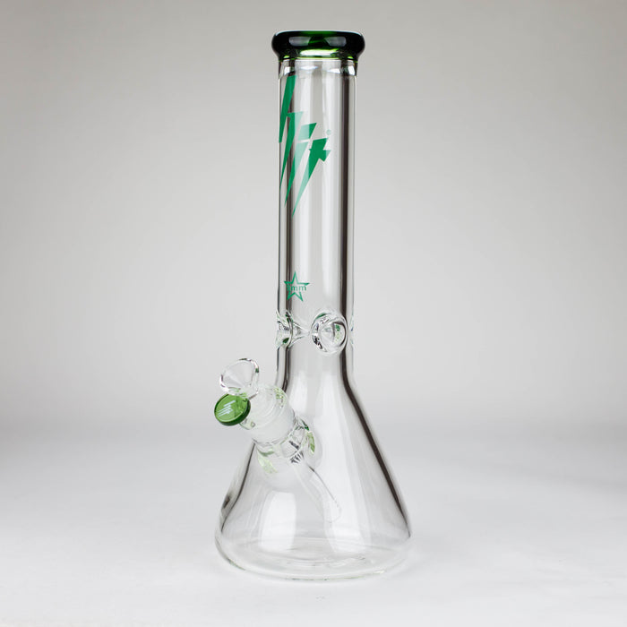 HIT | 14" - 9mm Thick Glass Water Pipe [HIT703] Glass Bong NIBO Distribution Green