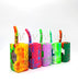 7" Silicone Juice Box bong-Assorted Color Resin · Silicone · Plastic Bong NIBO Distribution