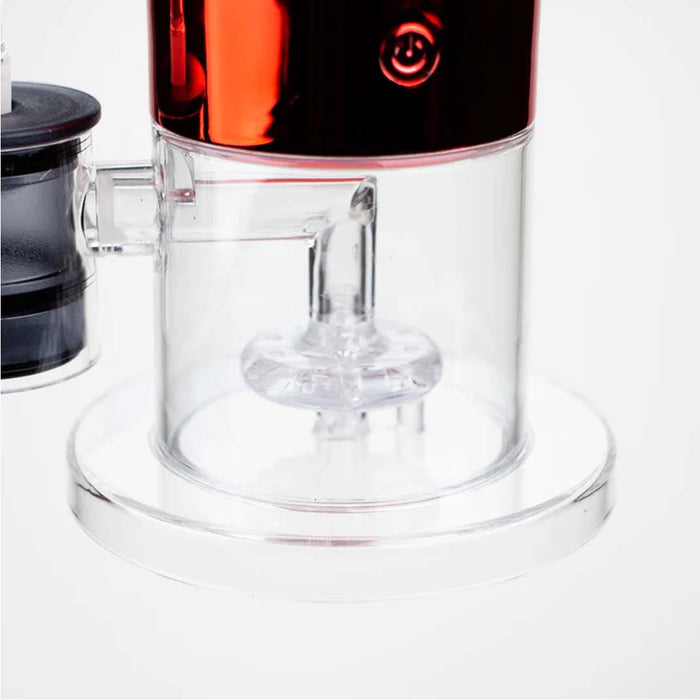 12" Electric lava lamp bong with UFO Perc-Assorted Resin · Silicone · Plastic Bong Super Supplys Inc