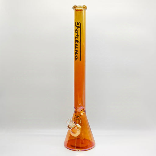 Fortune | 24" Electroplate Glass Beaker Bong [245007E] Glass Bong Fortune Design A