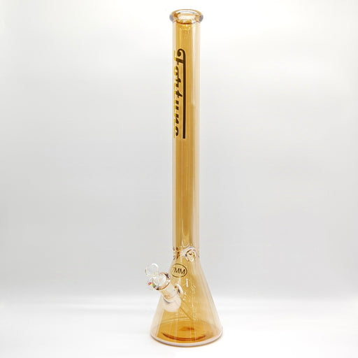 Fortune | 24" Electroplate Glass Beaker Bong [245007E] Glass Bong Fortune Design B