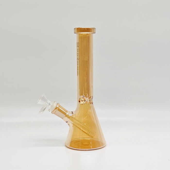 Fortune | 9" 4mm Electroplate Beaker Bong [093204E] Glass Bong Fortune