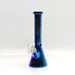 Fortune | 9" 4mm Electroplate Beaker Bong [093204E] Glass Bong Fortune Design B